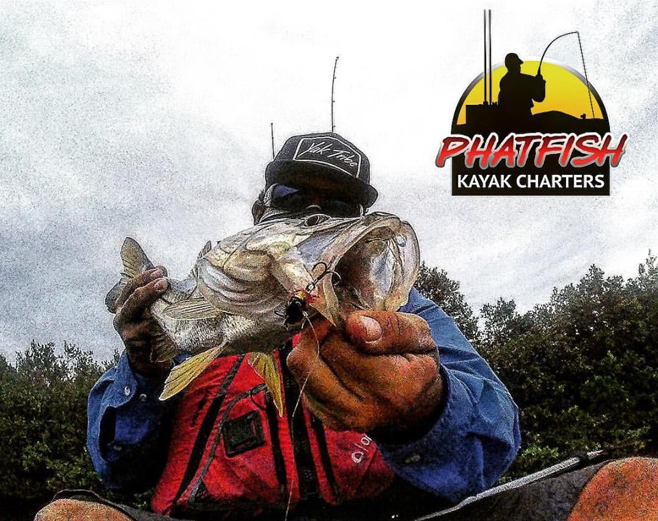 Derick Burgos of Phtafish Kayak Charters in Tampa Florida