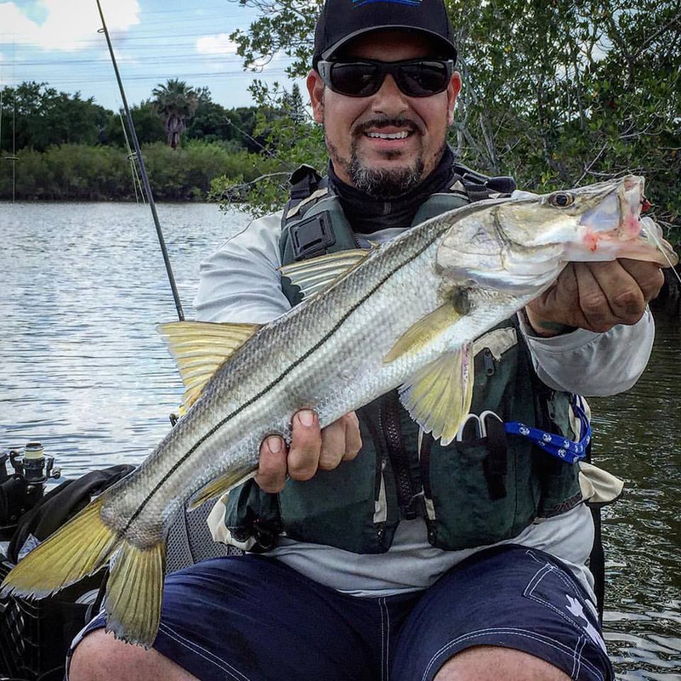 Derick Burgos of Phtafish Kayak Charters in Tampa Florida