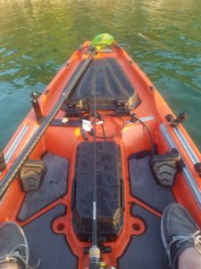 Bonafide SS127 Kayak Deck Layout