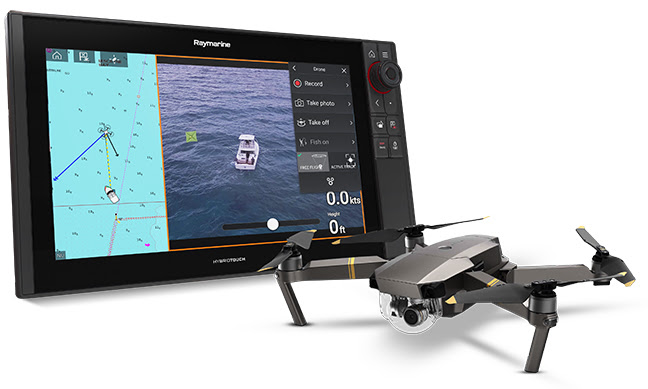 Raymarine Introduces UAV DroneInterface to Axiom Fish Finders