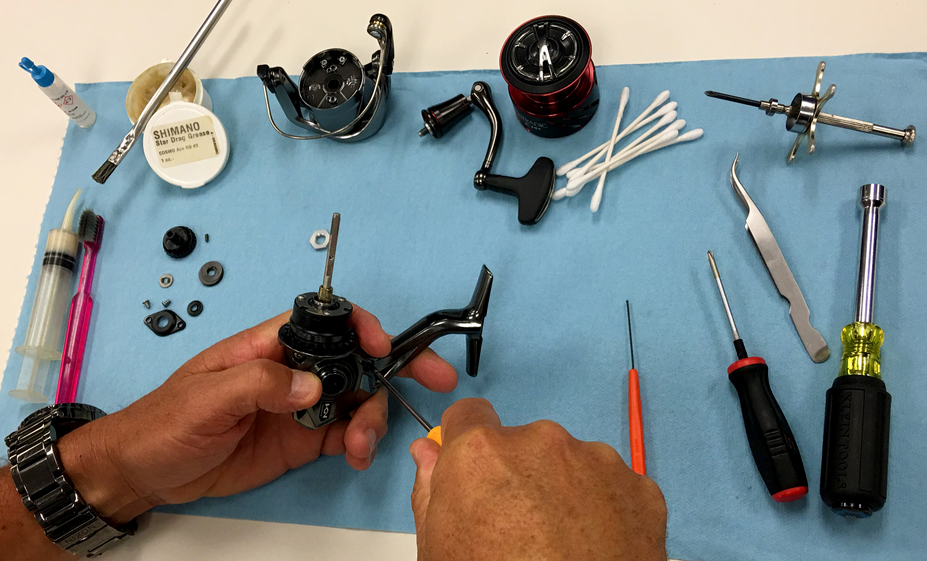 Shimano Opens New Reel Service Center