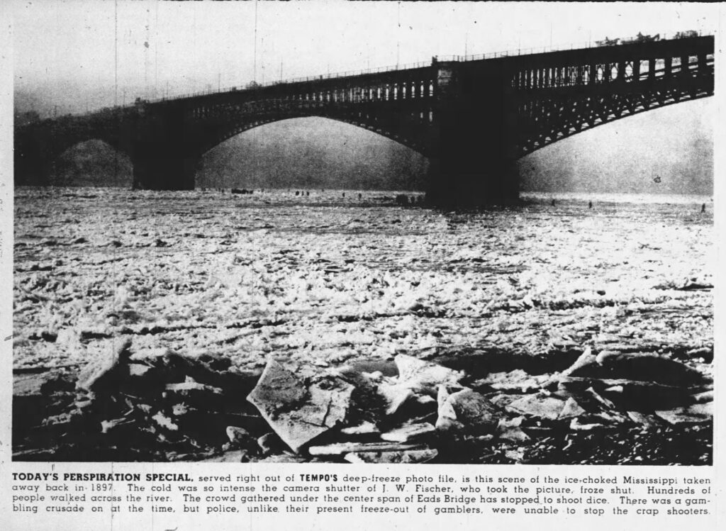 The historic Eads Bridge in St. Louis Missouri will be reaching its 150th anniversary on July 4th after being built in 1874.